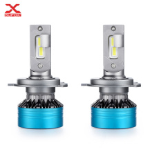 H4 Hi Low Beam 18000lms Lightings Anti-EMI Temperature Control System with Two-Pole Heat Pipes Csp LED Bulbs Headlights